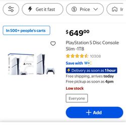NEW PLAYSTATION 5 WITH DISC PLAYER AND ASTROBOT GAME