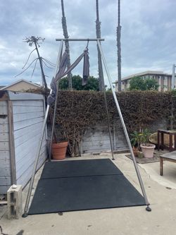 Aerial yoga frame