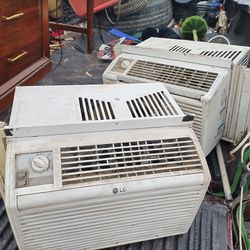 Two Lg 5500 Btu Air Conditioners.  Read All 