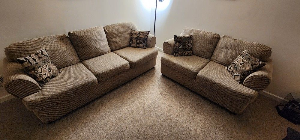 Full-size Couch and Loveseat