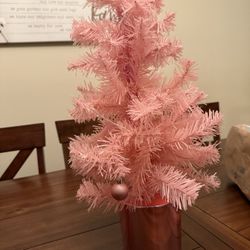 Pink Mini Christmas tree