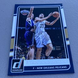 2015-16 Panini Donruss Basketball Ryan Anderson Base #25 New Orleans Pelicans