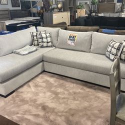 4TH OF JULY SALE🚨‼️ Grey Sectional🩶🌟 $1,899