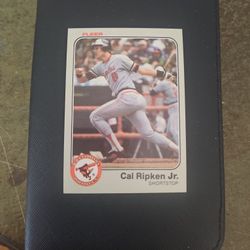 Cal Ripken Jr. Rookie Card Fleer #70