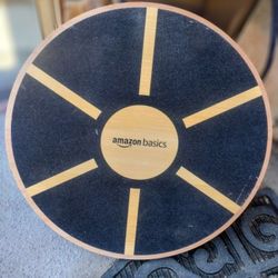 Amazon Basic Wood Wobbler Balance Trainer Board