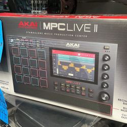 Akai Professional Mpc Live I standalone music production center with original box excellent condition