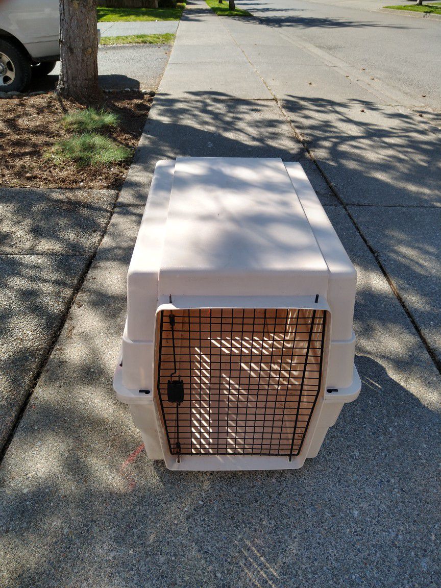 Airline approved large dog crate 