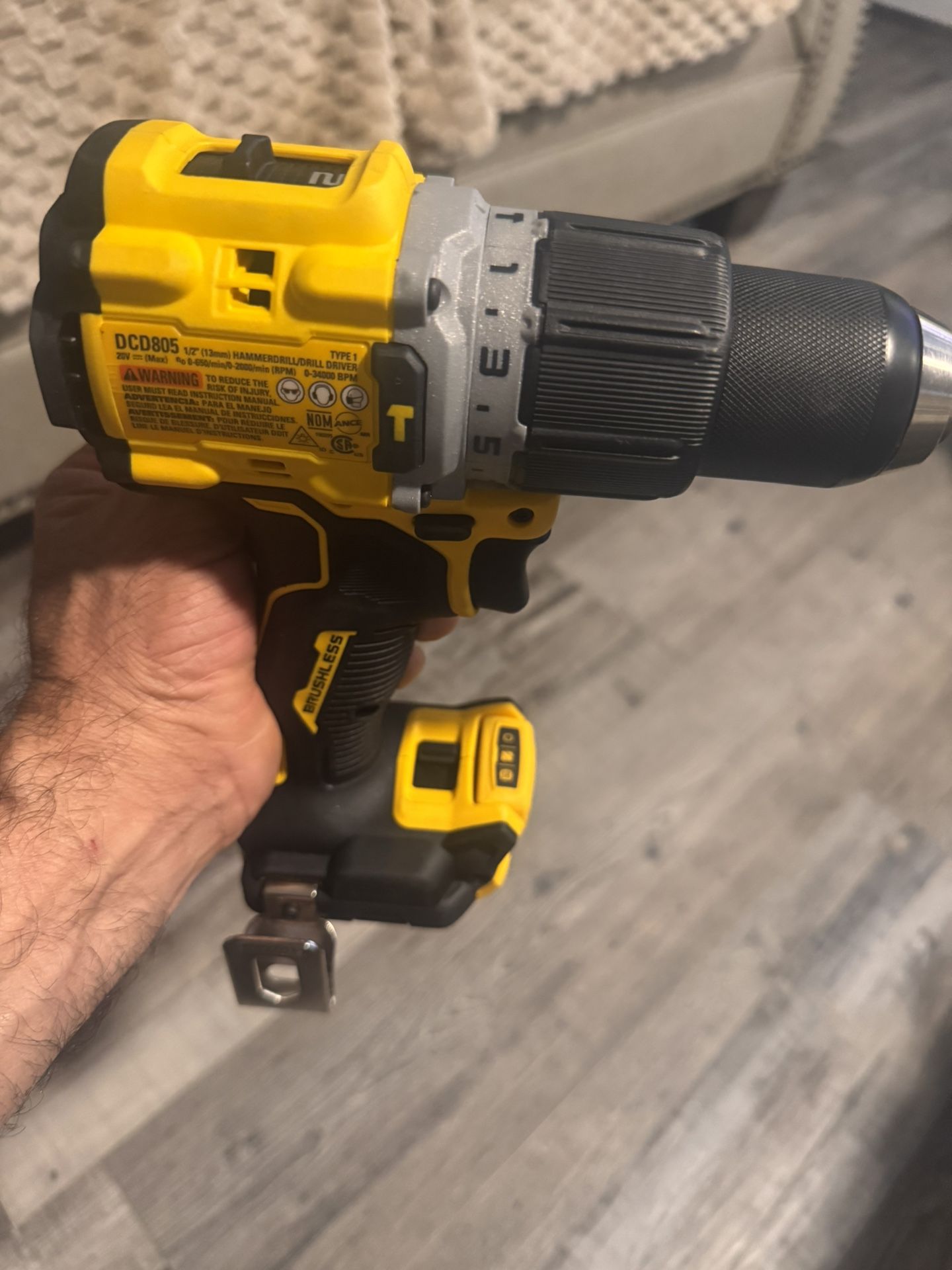 Dewalt XR Brushless 2 Speed Hammer Drill More Compact And Stronger New