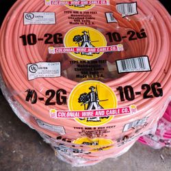 10/2 Copper Wire 250 Ft Long 