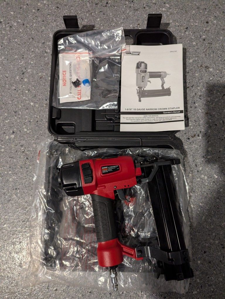 Tool Shop 18 Gauge Narrow Crown Stapler