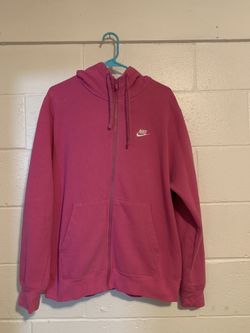 Pink Nike Hoodie Size Large 