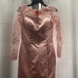 Pink Bridemaind Dress Or Wedding Dress 