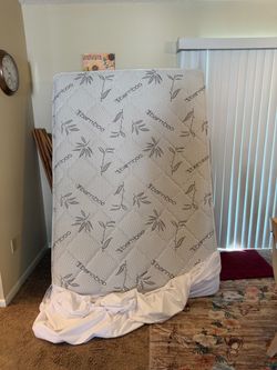 Full size bamboo mattress