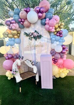 Baby Shower Balloons Arch