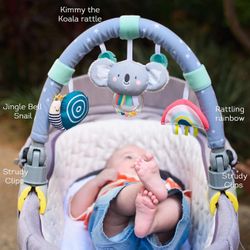 Stroller, bouncer & car seat arch - adjustable