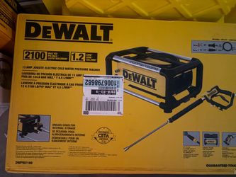Dewalt Power Washer