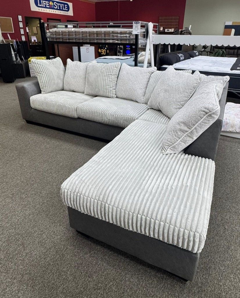 Take Home Pay Later Only $39 Down Payment 🌟 L Shaped Modular Sectional Sofa With Chaise 🌟 Color Options 