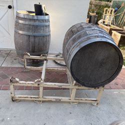 Wine barrel Racks
