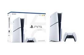 PS5 slim with disc drive and new controller