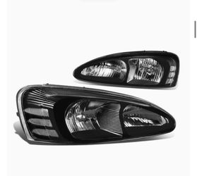 NEW PAIR OF HEADLIGHTS ASSEMBLY FOR PONTIAC GRAND PRIX FITS 2004 - 2008