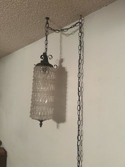 Vintage Swag Hanging Pendant Light