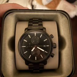 Fossil Mens Black Watch