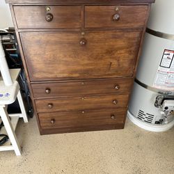 Extremely Old Cherry Cabinet From The Fifties 