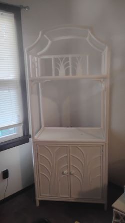 Bamboo hutch