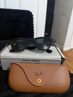 ray ban meta glasses shiny black no prescription
