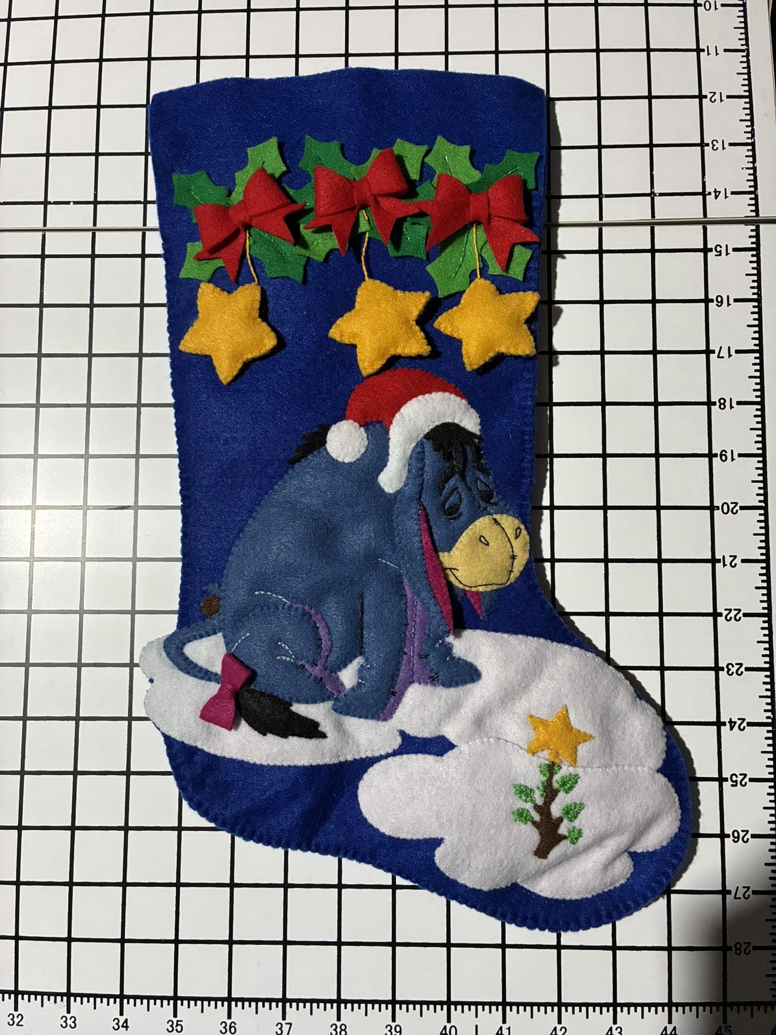 Eeyore Christmas Stocking