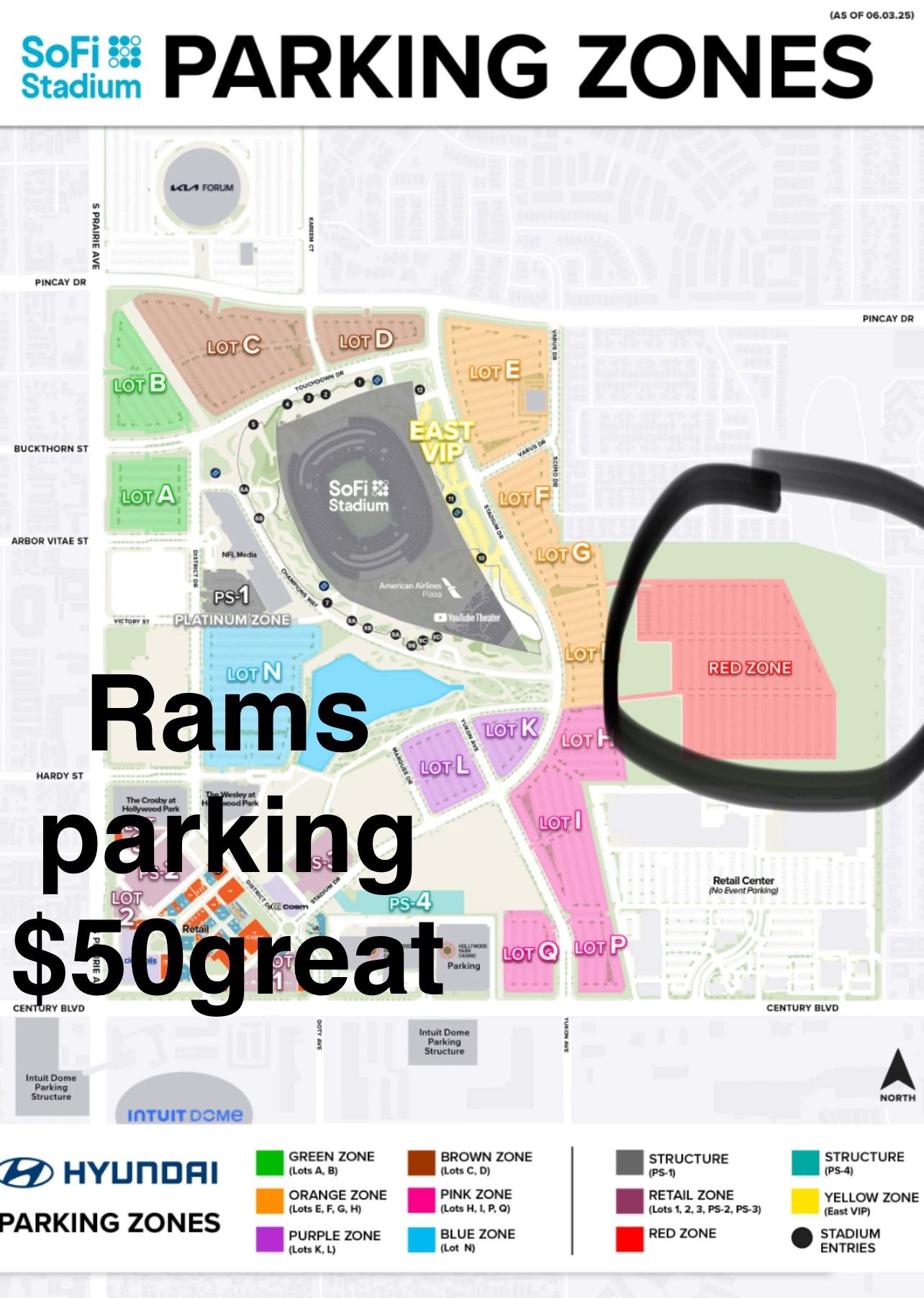 Rams Parking