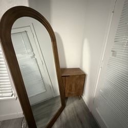 Mid-century Arched Mirror 