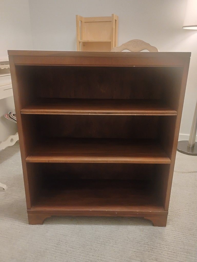 Brown Bookshelf