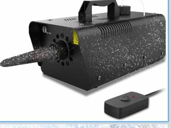 1byone 650W Snow Machine with Wired Remote Control Great Snowflakes Machine for Kids, Christmas Parties, Parades, Outputs 2000CFM