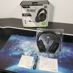 New HyperX CloudX Flight, Wireless Gaming Headset, Official Xbox Licensed, Compatible W/ Xbox One and Xbox Series X|S, Game and Chat Mixer, Memory Foa