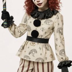 Scary Clown Halloween Costume (Age 12)