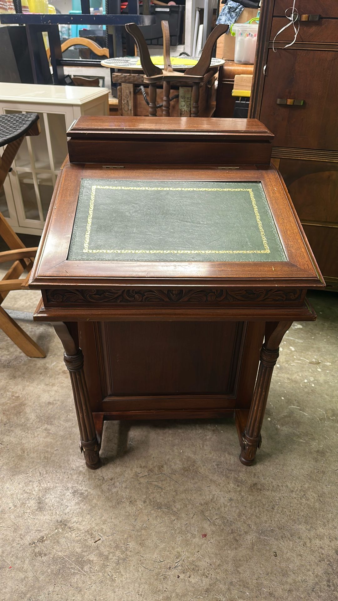 Antique ship Captain’s desk