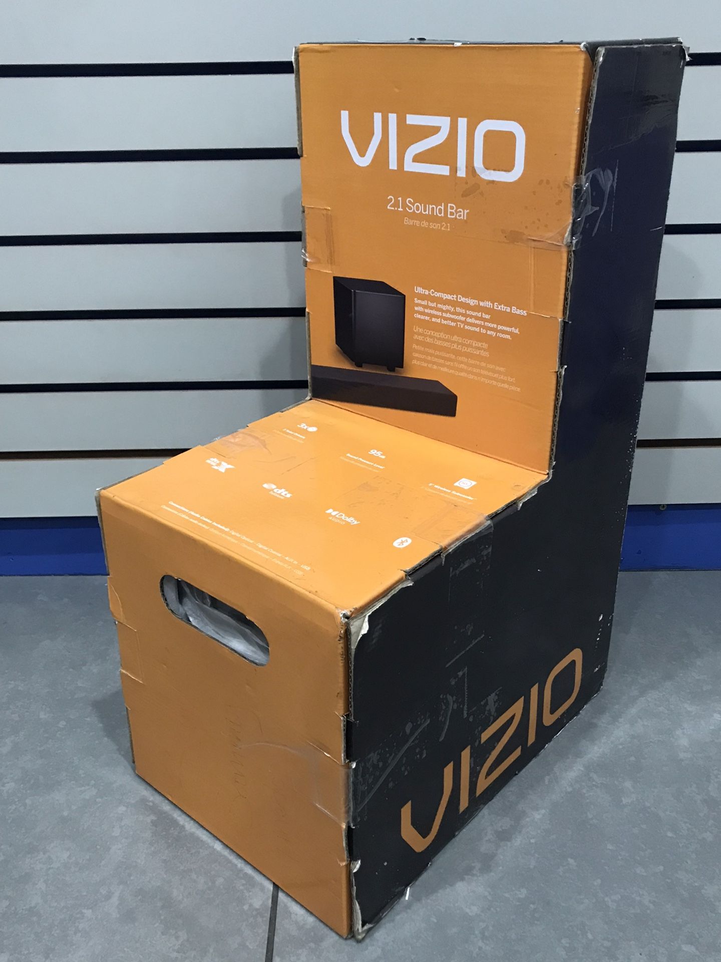 VIZIO SB2021n-H6 20 inch 2.1 Bluetooth Compact Sound Bar System - Black