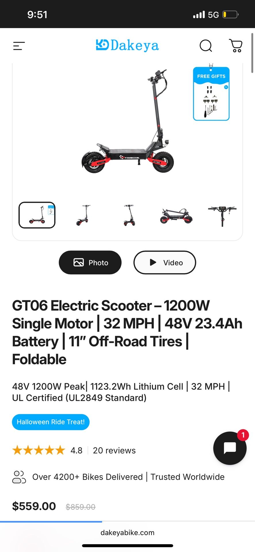 New Comes With Charger And It Folds Price (Nego)