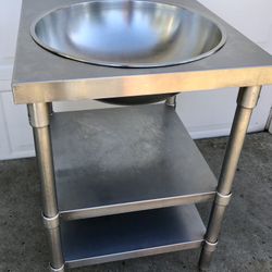 Stainless Steel Table Mixing Bowl