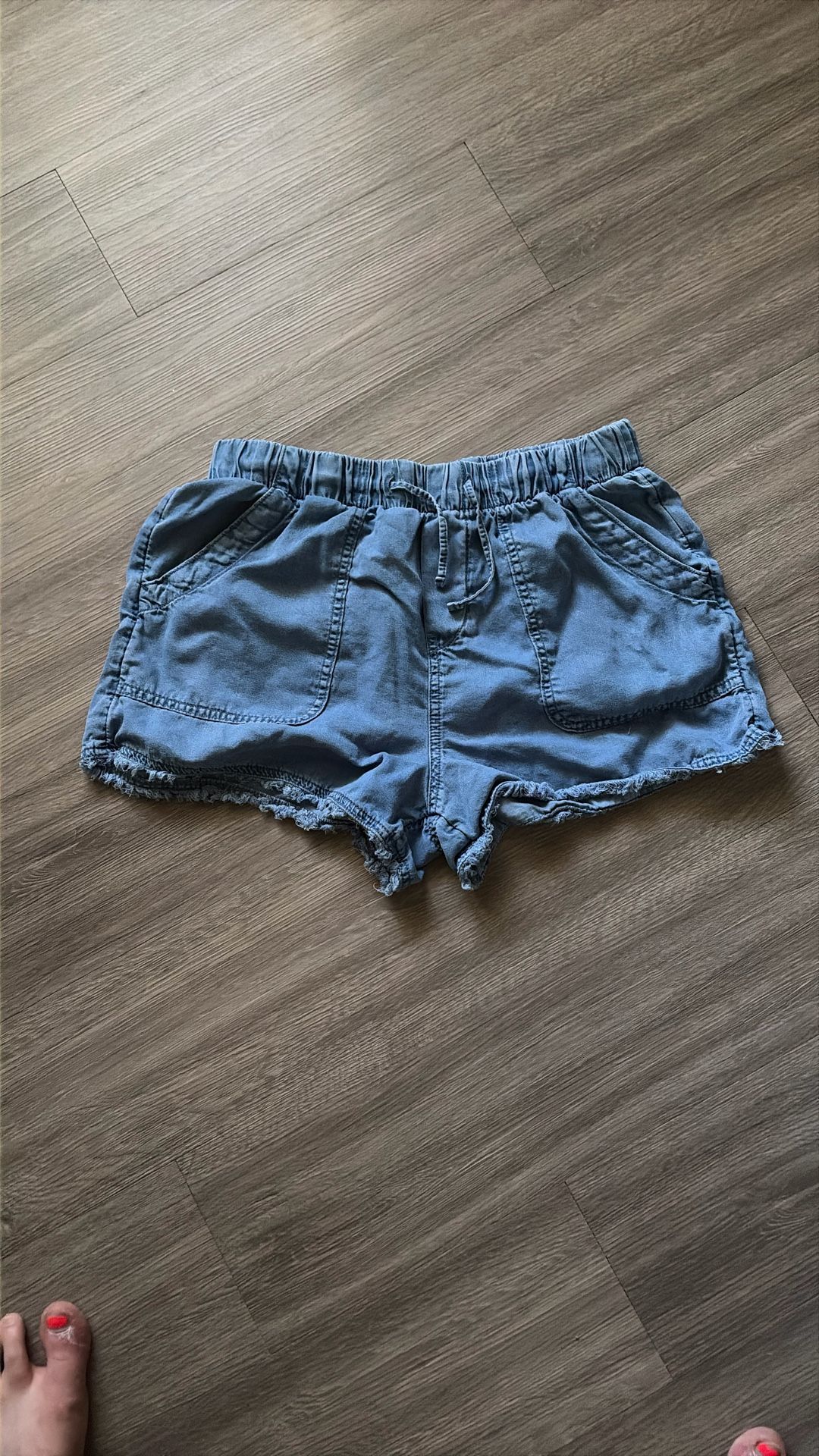 Elastic Waist Pull On Shorts Size S (4-6)