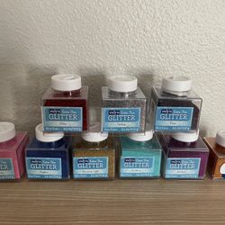 Extra Fine Glitter (Set Of 9 Colors) 