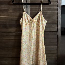 Y2K Floral Slip Summer Dress