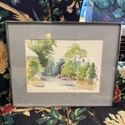 Water Colors Signed By The Artist