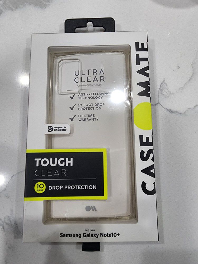 Case-Mate Tough Series Case for Samsung Galaxy (Note10+) - Clear