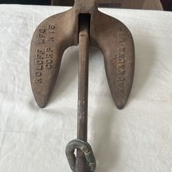 Old Boat Anchor Roloff MFG  Roloff 13 1/2 LB 