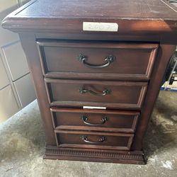 Wooden Filing Cabinet 