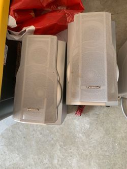 Panasonic speakers set of 2