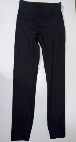 Lululemon Ribbed Wunder Train Leggings 25’ Size 0