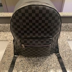 Louis Vuitton Black Damier Backpack 